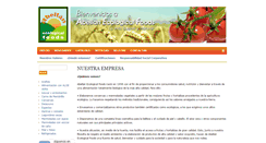 Desktop Screenshot of abellanbiofoods.com